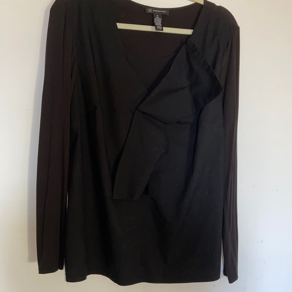 Inc. international concepts long sleeve black